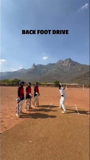 Perfect Back Foot Drive 🏏 | Batting Technique |Drive Tutorial for Beginners | ImproveDrive Fast ⚡