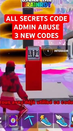 STEAL THE BRAINROT FORTNITE FERINS ALL NEW SECRETS CODES ADMIN ABUSE CRYSTAL EVENT Today #shorts