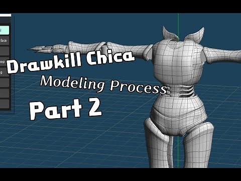 [Drawkill FNaF] Drawkill Chica model [Part 2]