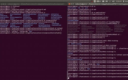 Basic OpenFOAM Programming Tutorial- Adding Passive Scalar