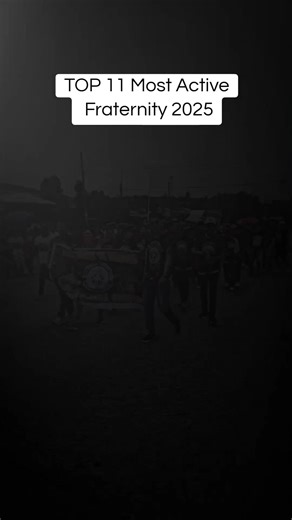 Top 11 Most Active Fraternities of 2025 Revealed