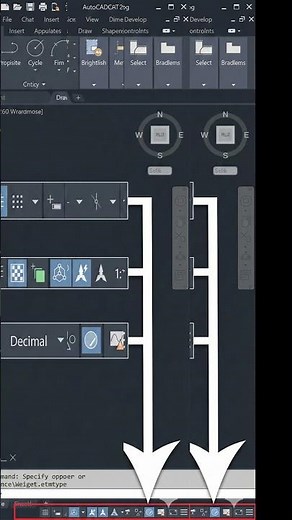 Dawing Area and Command Bar Tutorial for Beginners (Part 1) 2026 |
