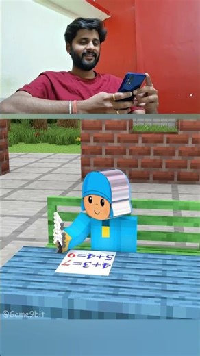 Who cheated on the math exam? 😂 ! Reaction Video #youtubeshorts #animation #comedy