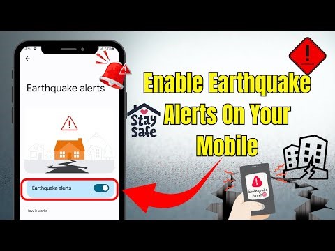 🌍🔔 How to Enable Earthquake Alerts on Samsung/Any Mobile | Stay Safe with Emergency Alerts!