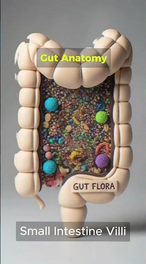 How Nutrients Enter Your Blood Small Intestine Villi 🧶✨ | 07