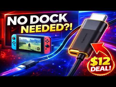Hagibis Switch Dock Review | Portable USB-C to HDMI Adapter for Nintendo Switch (62% OFF!)