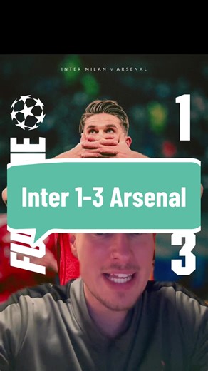 Arsenal Triumphs 3-1 Against Inter Milan in Champions League