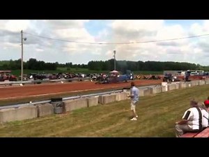 Twin snowmobile engine tractor