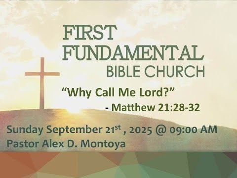 FFBC Live Sunday 9:00am - September 21, 2025