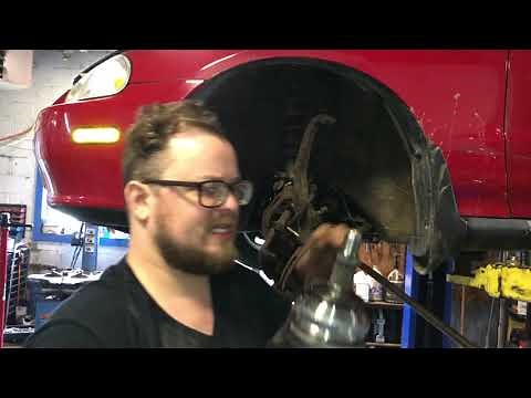 How to replace Honda Civic Del Sol Cv axle shaft half shaft real time labor guide