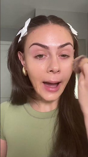 How I TRANSFORM in seconds | Saie Glowy Super Skin Foundation #makeup #nomakeuplook #foundation