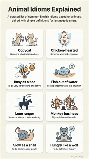 Animal Idioms Explained