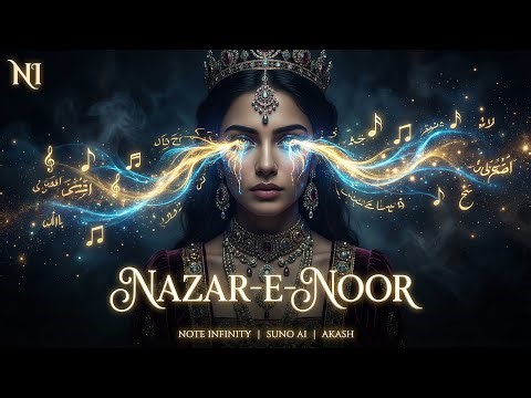 NAZAR-E-NOOR - Official Music Video | Romantic Hip-Hop Fusion | NOTE INFINITY | SUNO AI | AKASH