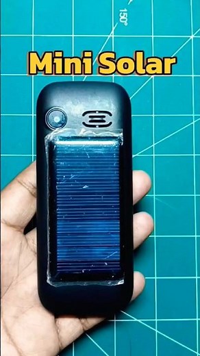 Mini Solar Panel 5V 60MA For Mobile Battery Charging And Generating Electricity #solar #solarpanel