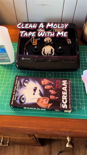 Effective Mold Cleaning for VHS Tapes