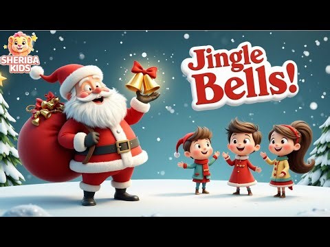 Jingle Bells 🔔🎅 Kids Christmas Song | Santa Gifts & Holiday Fun | Sheriba Kids