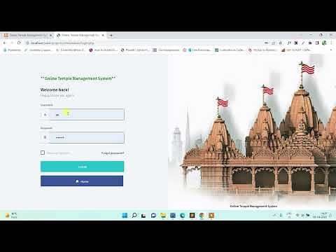 Online Temple Management System using PHP and MySQL | PHPGurukul