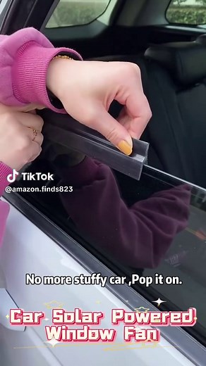 Solar-Powered Car Fan: Beat the Summer Heat!
