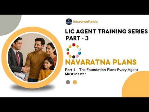 LIC’s 9 Gem Plans Explained | Part 1 – The Foundation Plans Every Agent Must Master