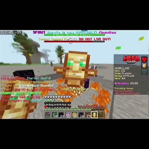 Mega smp Spawn Pvp I Am Die..!