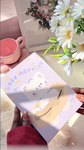 Secret message mirror book | cute stationery #aesthetic #cutestationery #cutethings #shorts ​⁠