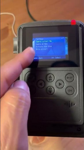 How to delete photos and video from TRAIL camera #shorts