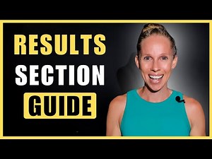 Scientific Report - How To Present Your Results
