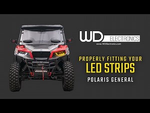 Properly Fitting Your LED Strips - Polaris General | WD ELECTRONICS
