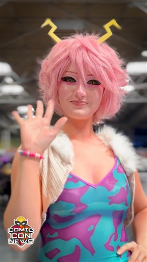 Mina Ashido IRL MHA Cosplay #myheroacademia #mha #anime #cosplay #halloween