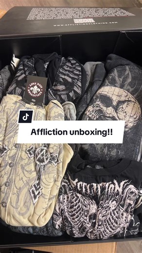Affliction Clothing Unboxing: Discover the Latest Styles