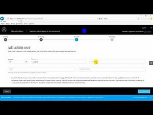 Xentry account create