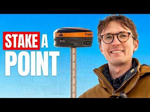 How to Stake a Point in Field Genius using GNSS RTK
