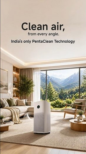 India’s ONLY Air Purifier with PentaClean Technology | Mijia Smart Air Purifier 6