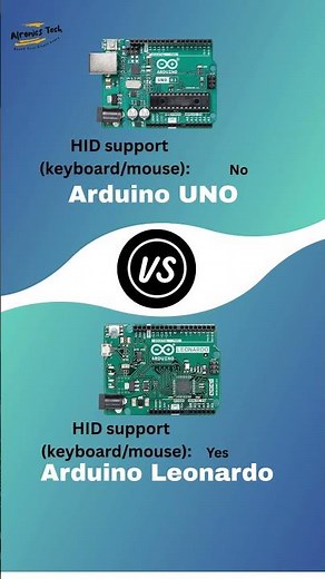Arduino UNO vs Leonardo ⚡ | Which Board Is Better? 🤔#arduino #uno #leonardo #computer #techshorts