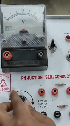 A video tutorial for PN Junction #physicspractical
