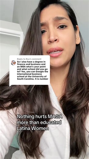 Oops! Don't f**k with educated Latinas! | VoteBlue