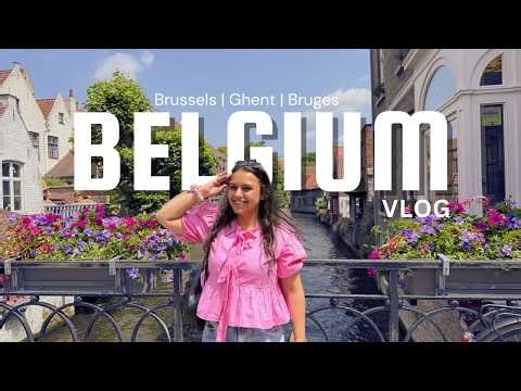 Belgium in 2 Days 🇧🇪 | Is It Worth Visiting? | Belgium vlog | Brussels, Ghent & Bruges