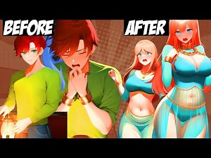 Tg Tf Magical palace change man into woman |boy into girl | gender bender