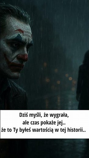 Jeszcze zrozumie, kogo straciła