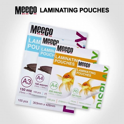 Meeco Laminating Pouches