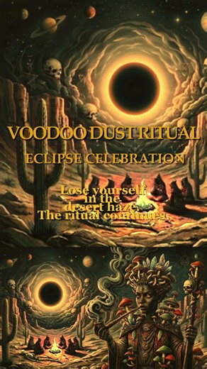 Psychedelic Acid Rock | Voodoo Dust Ritual - Eclipse Celebration Vol. 02 #deepfusic #music