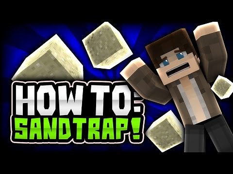 Minecraft: EPIC SAND FALL TRAP TUTORIAL