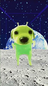 ugly face alien did alien dig dance