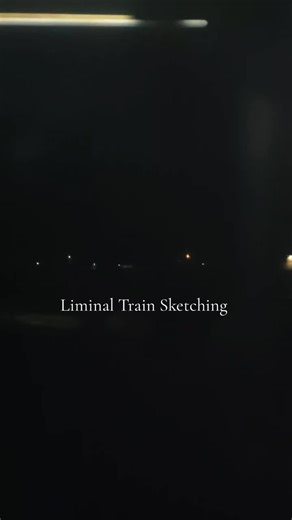 Liminal Train Sketching: A Unique Artistic Journey