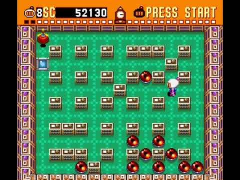 【BGM1時間耐久】スーパーボンバーマン ステージ1【SFC】Super Bomber Man BGM【1hour】