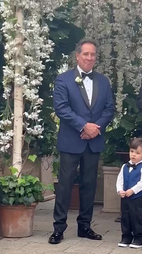 This toddler just stole the show at his mom’s wedding! 😍💒 Everyone was watching… until he did this! The crowd couldn’t stop laughing—and crying—with joy. 🥹✨ Watch the full adorable moment in the comments below 👇👇👇 #Heartwarming #WeddingSurprise #MustWatch | Reels Life Diaries