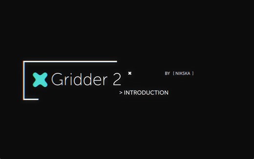AE图形排列阵列克隆MG动画脚本Gridder 2使用教程