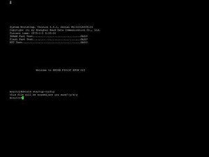 BDCOM P3310 Reset Configuration