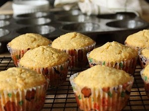 Brown Butter Pineapple Corn Muffins Recipe - Tasty Corn Muffins