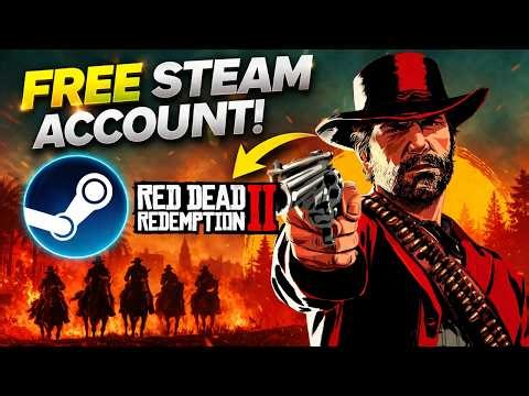 FREE STEAM ACCOUNT WITH Red Dead Redemption 2
